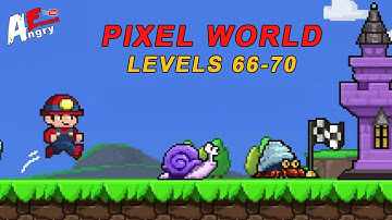 Pixel World - Levels 66-70 / Gameplay Walkthrough (Android, iOS)