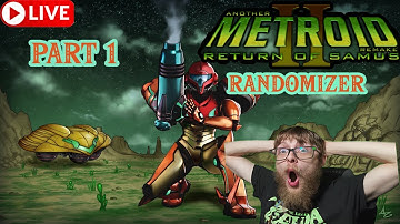 🔴 AM2R (Another Metroid 2 Remake) Randomizer! Part 1! 1440p!