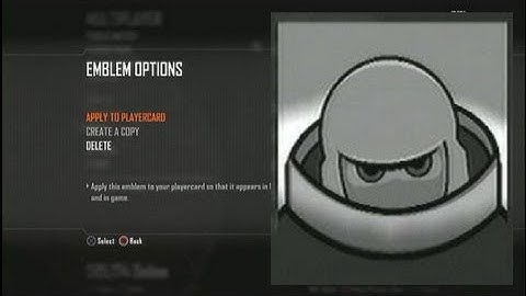 Call of Duty Black Ops 2 : Juggernaut Emblem Tutorial