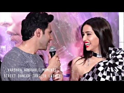 彡 Varun-Shraddha being adorable at the Street Dancer Trailer Launch | dil diyan gallan | Varshra VM