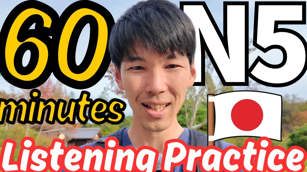 1 Hour N5 Beginner Japanese Listening Practice / Immersion Learning! #168