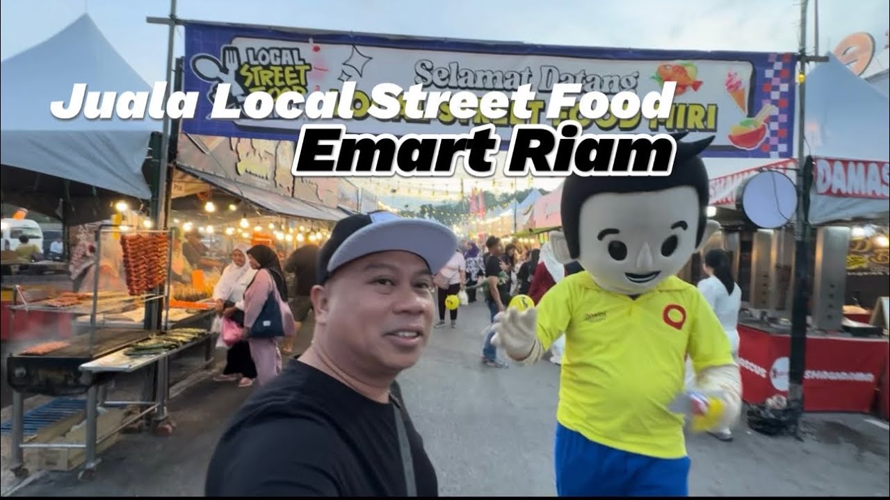 Orang Ramai Membanjiri // Local Street Food Emart Riam - YouTube