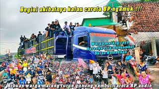 Careta Bp Ngamuk Sepanjang Jalan  Ribuan Warga Malang Raya Turun Gunung Sambut Bulan Suci Ramadhan