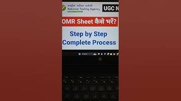 Important !! UGC NET OMR Sheet | How to fill OMR Sheet #ugcnet #ugcnet2024 #ntanet #shorts #short