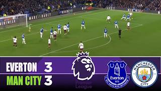 EVERTON vs MANCHESTER CITY 3-3 | 2026 Premier League | Match Highlights
