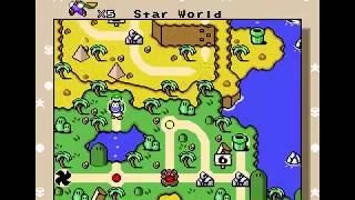 SMW ROM Hack Overworld - "Luigi and the Island of Mystery"