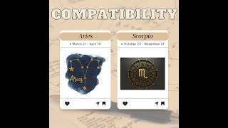 Aries and Scorpio Compatibility: Fiery Aries meets Mysterious Scorpio