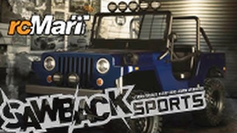 Gmade 1/10 GS01 Sawback Sports 4WD EP Crawler Car Kit #GM53000 First View