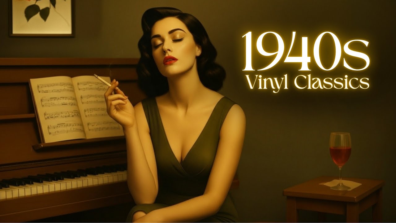 Jazz & Tuxedo Nights – 1940s Vinyl Classics for a Vintage Lounge