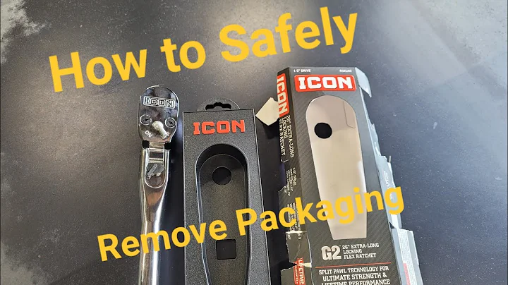 How to Unpackage an ICON G2 Ratchet from Harbor Freight 
