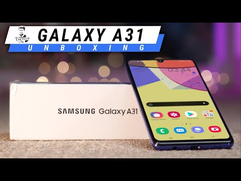 Samsung Galaxy A31 Unboxing - Nice Upgrade to the A30 