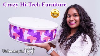 Crazy Hi-Tech Furniture Unboxing in Hindi 🔥😍