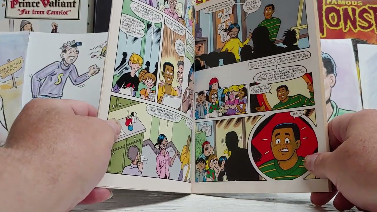 EP 459 The Cartoon Life of Chuck Clayton an Archie Graphic Novel by Alex Simmons & Fernando Ruiz.