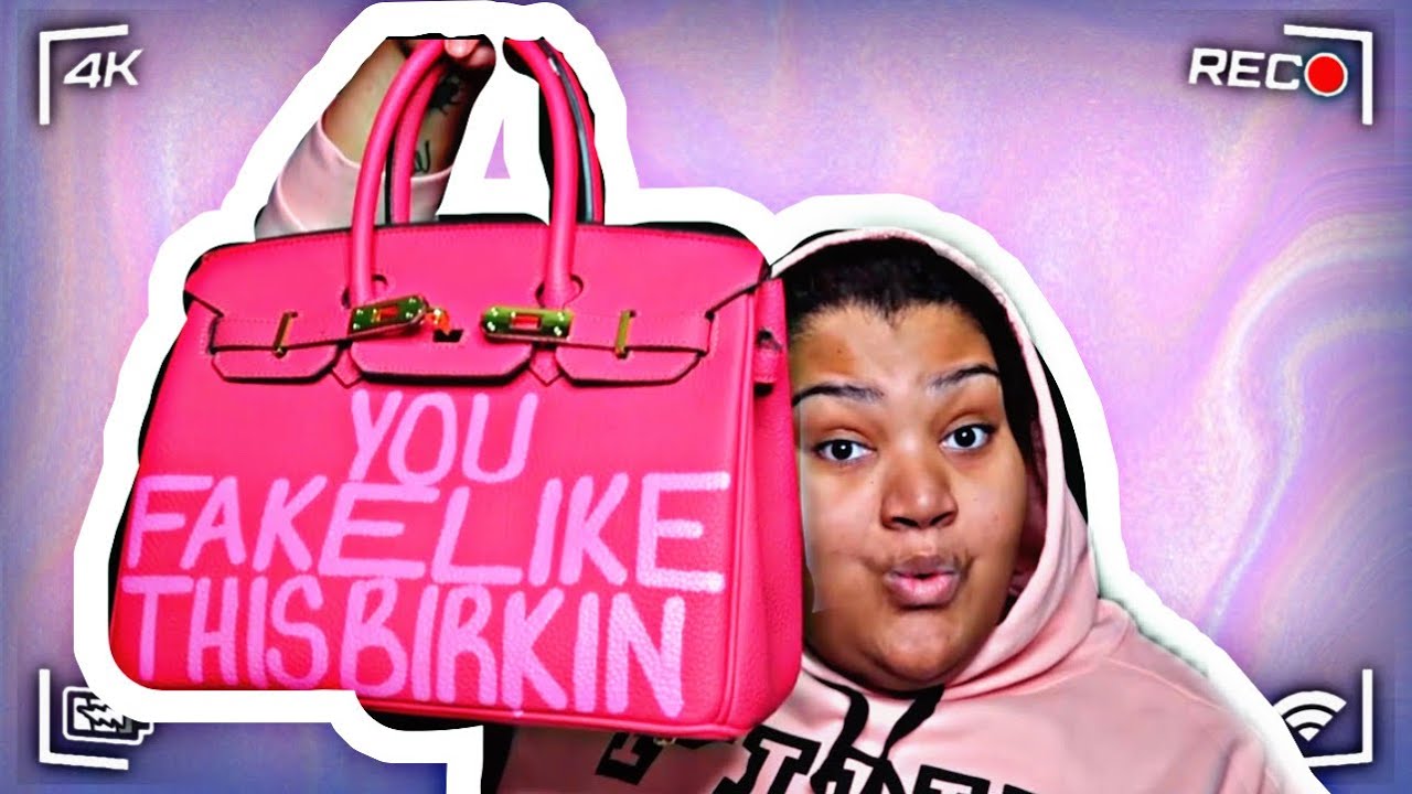 I got me a Birkin bag | Fake like this Birkin Purse Review | like of ...