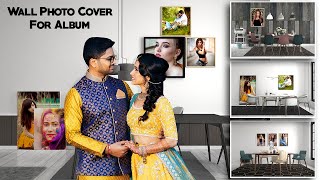 Wall Photo Frame PSD !! Mockup Photo Frame !! How to make Mockup PSD screenshot 5