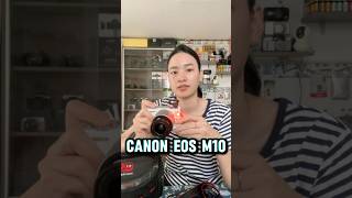 #canonm10 trắng đẹp xinh mà zá 🌰 đây 🥰 #machstore #mayanhcu #canon #canoncamera