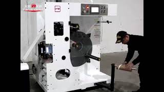 DABA Fully automatic non stop rewinding machine