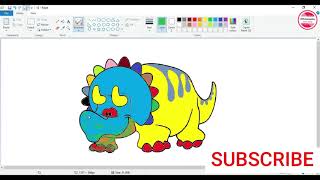 How to draw dinosaur step by step (part 4) | Easy Nourin tutorial | hindi drawiidrawinghow | DCA