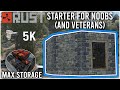 Best Rust Starter Base Design - NO Blueprint 2x1 Rust Base Design for Noobs and PROs!