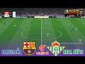 Barcelona vs Real Betis LA LIGA 2026 SIMULACIÓN & PREDICCIÓN