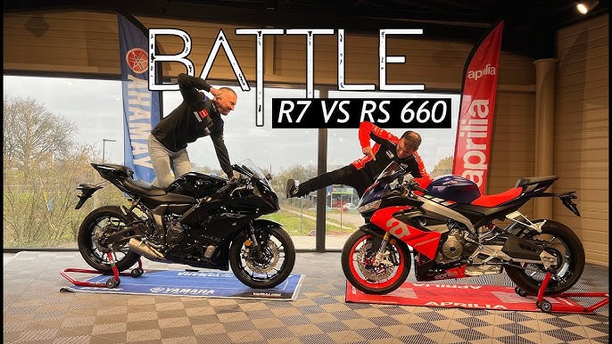 Yamaha R7 vs. Aprilia RS 660 im Test - Strassen-Sport-Motorräder