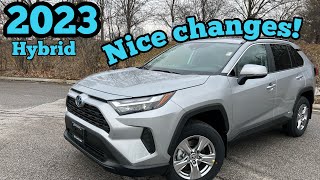 HIGH DEMAND! 2023 Toyota RAV4 XLE hybrid review!