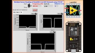 Episode 05: Multiple Sensor Reading via WiFi for LabVIEW interfacing with NodeMCU Episode 05: Multiple Sensor Reading via WiFi for LabVIEW interfacing with NodeMCU