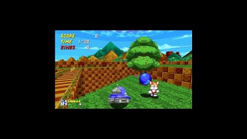 bouncing on badniks with STYLE 2 #shorts #gaming #sonic
