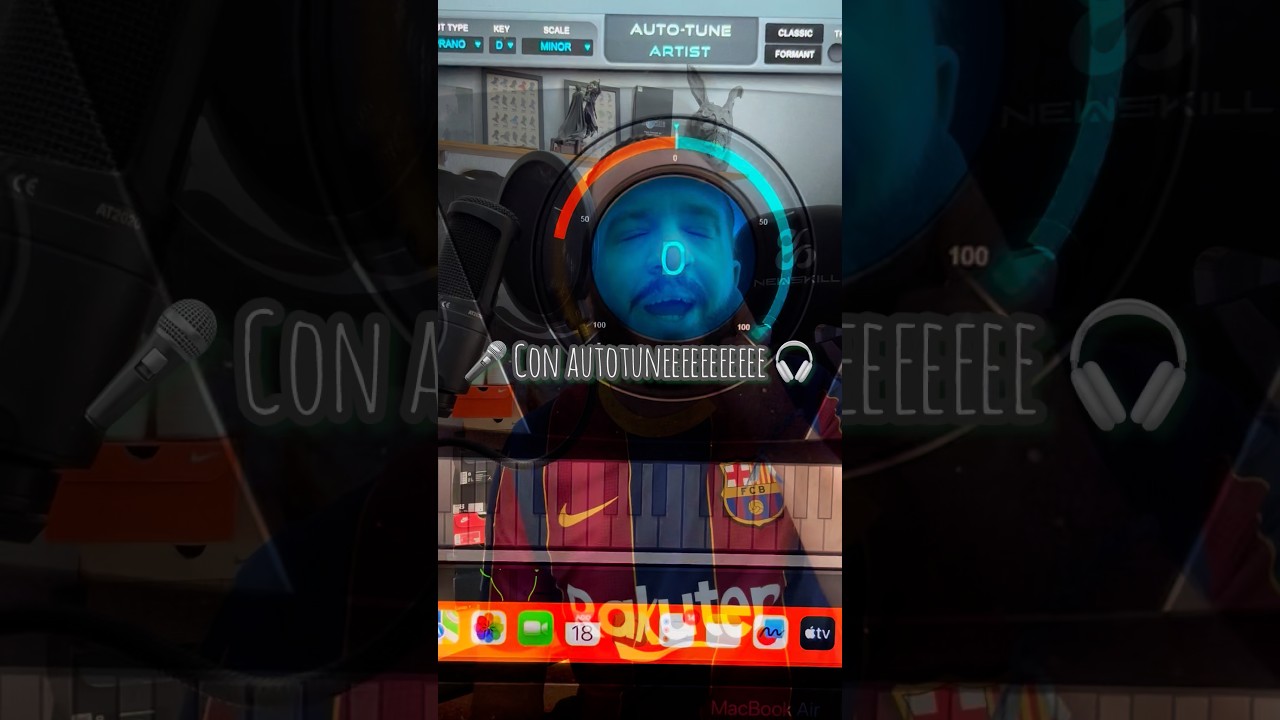 No te grabes escuchándote con autotune (este es el motivo).   