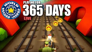 Playing Subway Surfers For 1 YEAR (World Record) Playing Subway Surfers For 1 YEAR (World Record)