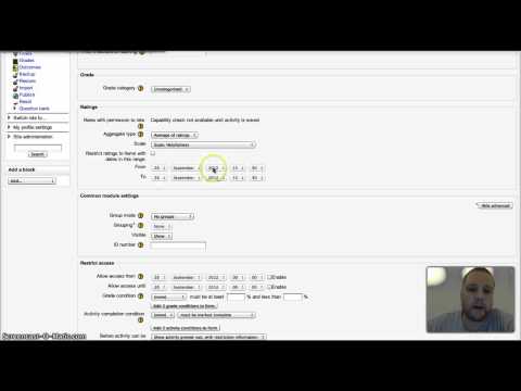 Wie ein Forum in Moodle 2.3 einrichten