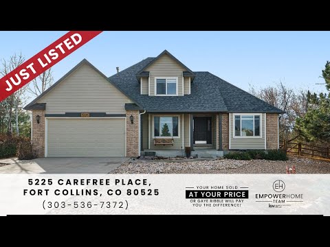 5225 Carefree Place, Fort Collins, CO home video tour