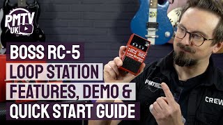 Boss RC-5 Loop Station - Features, Demo & Quick Start Guide - How To Use The Boss RC 5! screenshot 5