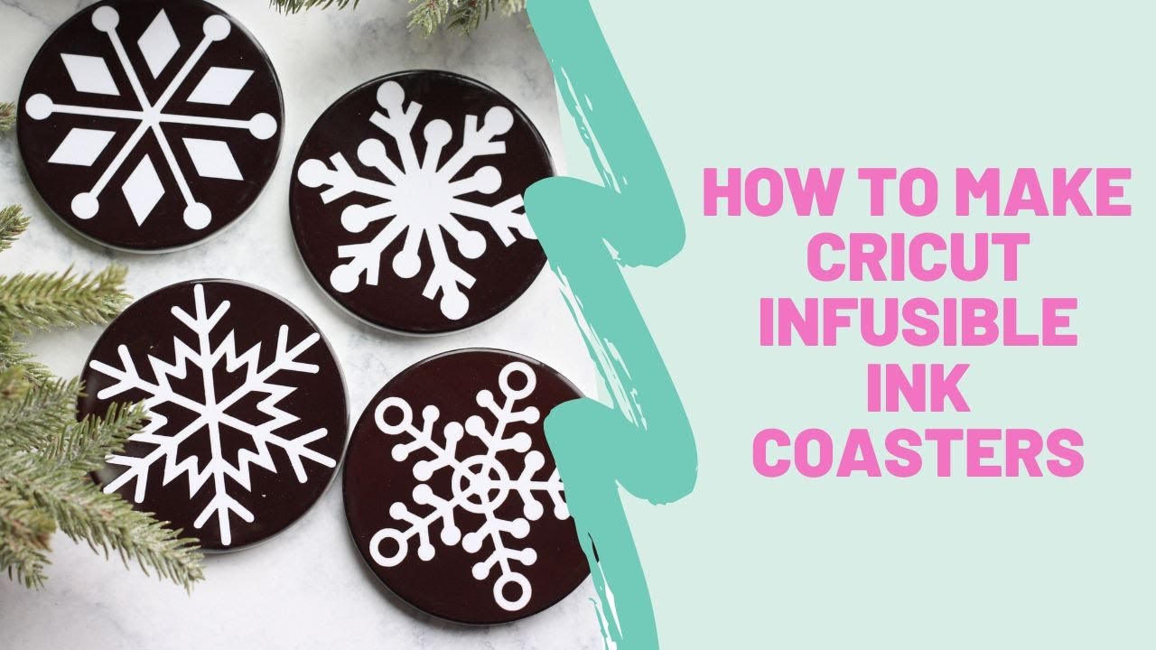 Simple Guide to Making Cricut Infusible Ink Coasters