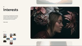 Grid Zoom Layout Web Template Free Download