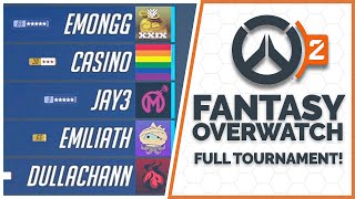 Jay3 competes in the OVERWATCH FANTASY TOURNAMENT!