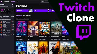 Build and deploy Twitch Clone in Next.js 14, React, tailwindCSS