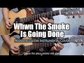 When the smoke is going done  scorpion  acoustic guitar cover by akbar