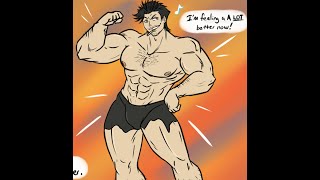 One Quick Sm0Ke - Muscle Growth Comic