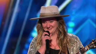 Video thumbnail of "Simon Cowell Stops Dani Kerr's 1st Song & She Delivers Songwriter Gold | Auditions | AGT 2023"