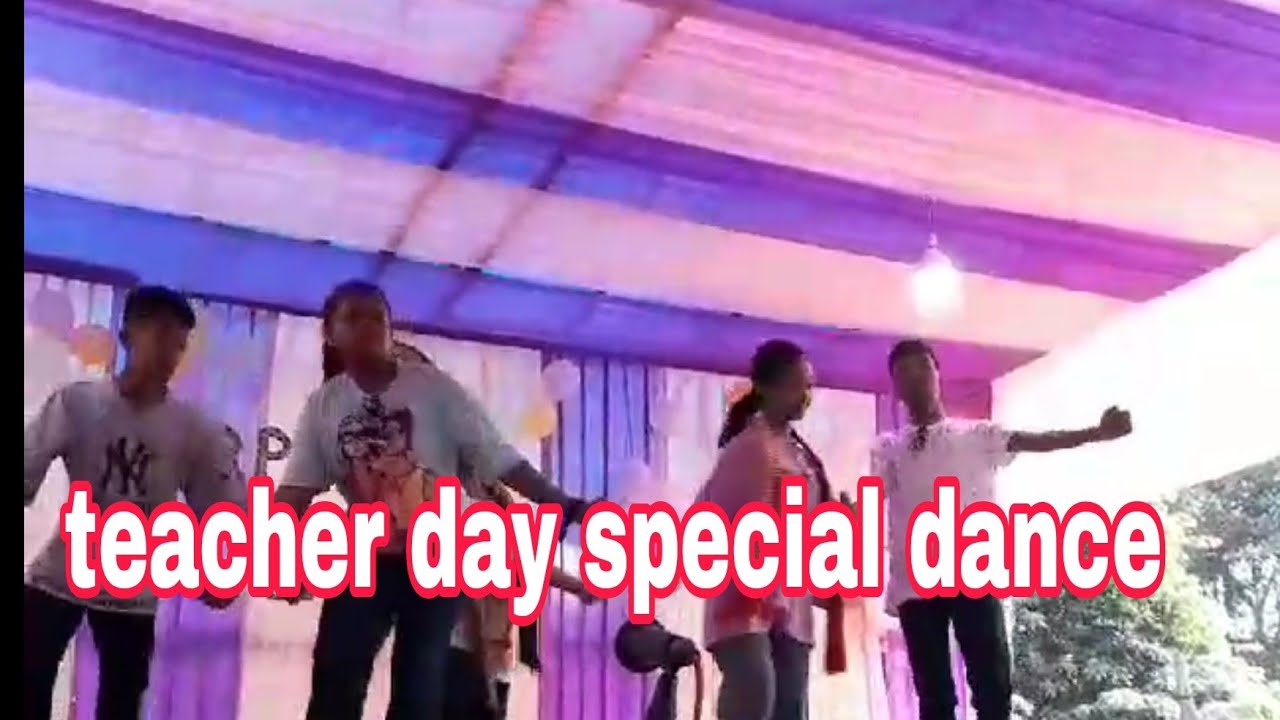 happy teacher day special hindi and bodo.grup dance rupahi - YouTube