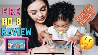 TODDLER'S FIRST TABLET Amazon Fire HD 8 Review | Genna Therese