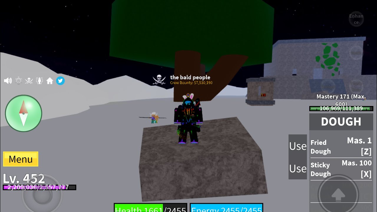 I got to the upper skylands (Blox fruits) YouTube