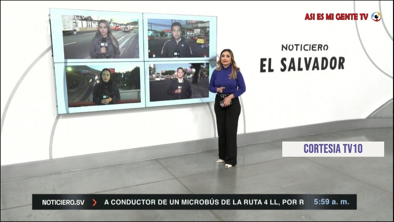 EDICIÓN DE LA MAÑANA NOTICIERO EL SALVADOR, DESDE DEPTO. LA LIBERTAD 24/FEBR/2026