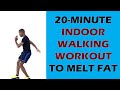 20-Minute Indoor Walking Workout to Burn Stubborn Fat Rapidly
