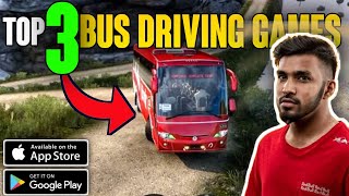 Top 3 Bus Driving Games|Top 3 Bus Simulator Games offline| Sajuplayz