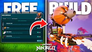 How To Unlock  "Raid Zepplin" Prefab EARLY in LEGO Fortnite NINJAGO! (Early Access!) Information