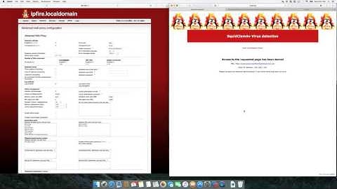 IPFire EICAR Anti malware SSL Demo
