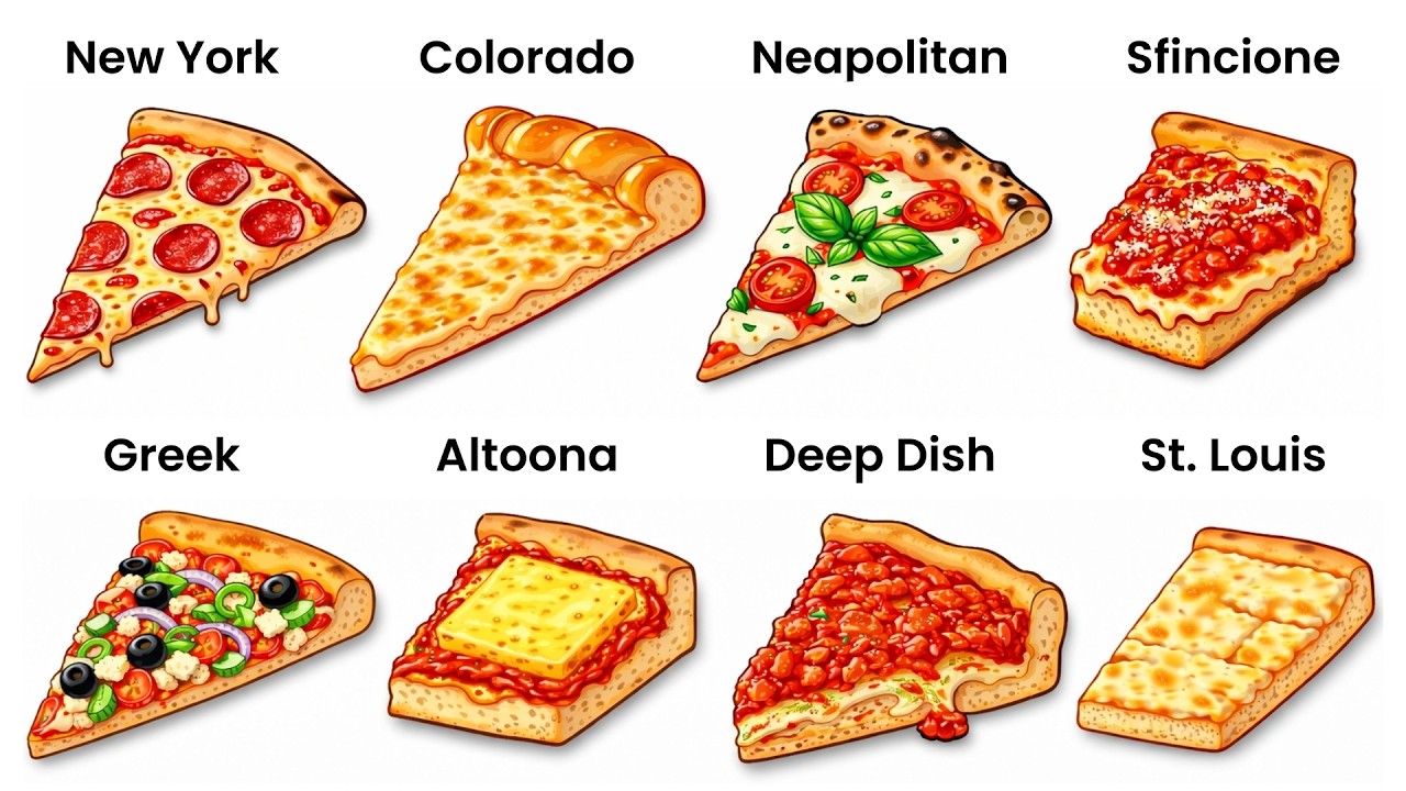 Every Pizza Style Explained in 10 Minutes