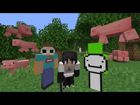 Minecraft, But Every Mob Looks Like A Pig…